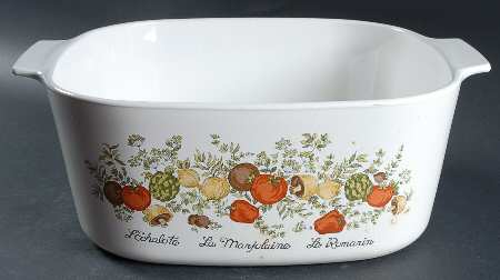 Spice of Life (Centura) 5 Quart Square Casserole No Lid