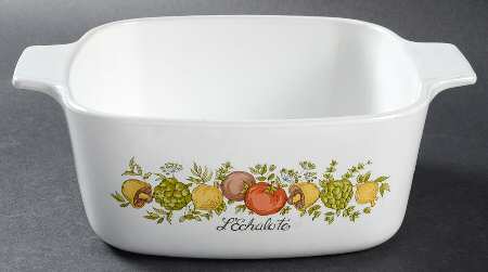 Spice of Life (Centura) 1.5 Quart Square Casserole No Lid