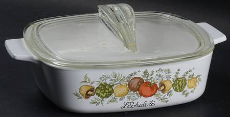 Spice of Life (Centura) 1 Qt Square Casserole w/Glass or Plastic Lid