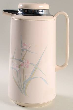 Spring Pond (Corelle) Plastic Thermos/Carafe & Lid