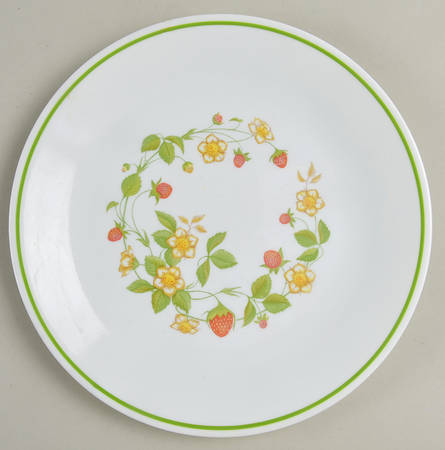Strawberry Sundae (Corelle) Salad Plate