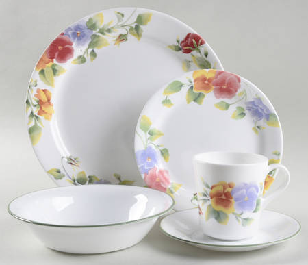 Summer Blush (Corelle) 40 Piece Estate Set