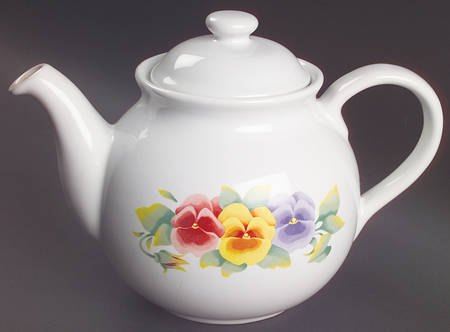 Summer Blush (Corelle) Teapot & Lid