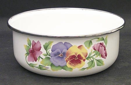 Summer Blush (Corelle) Medium Metal Mixing Bowl