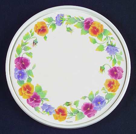 Summer Blush (Corelle) Round Coaster with Plastic Back