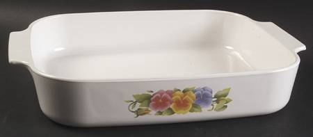 Summer Blush (Corelle) 12" Rectangular Roaster