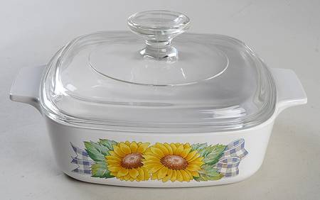 Sunsations (Corelle) 1 Quart Square Casserole with Lid