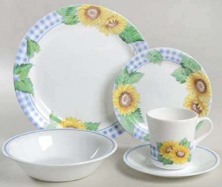 Sunsations (Corelle) 5 Piece Place Setting