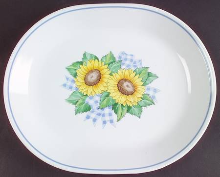 Sunsations (Corelle) 12" Oval Serving Platter