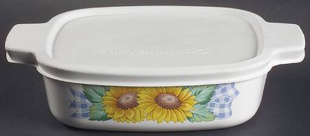 Sunsations (Corelle) 1 Quart Square Casserole with Lid