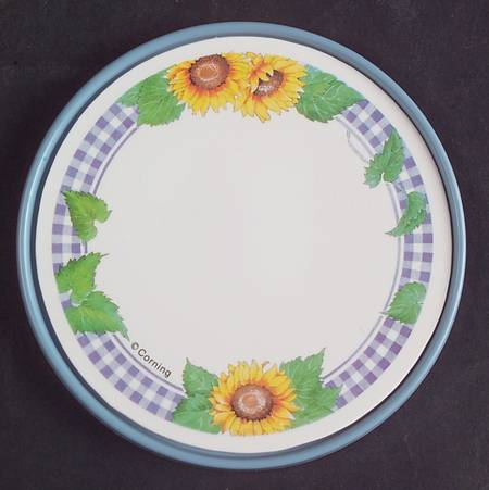 Sunsations (Corelle) Round Coaster with Plastic Back