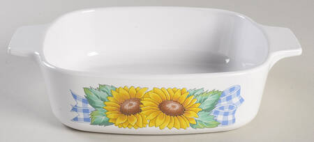 Sunsations (Corelle) 1 Quart Square Casserole No Lid