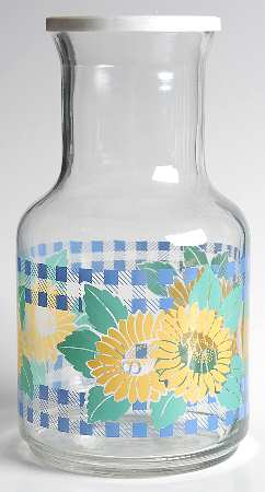 Sunsations (Corelle) Glassware Carafe with Lid