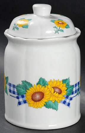 Sunsations (Corelle) Medium Canister & Lid