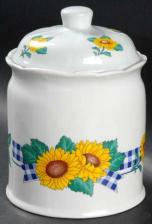 Sunsations (Corelle) Large Canister & Lid