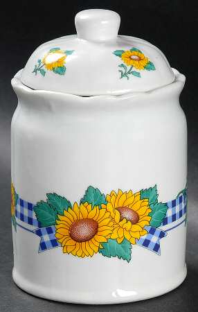 Sunsations (Corelle) Small Canister & Lid