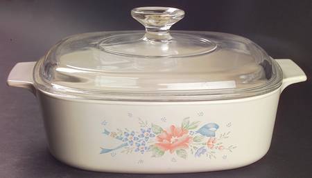 Symphony (Corelle) 2 Quart Square Casserole with Lid