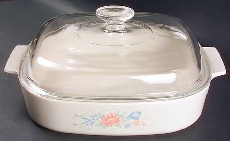 Symphony (Corelle) 2.5 Quart Square Casserole with Lid
