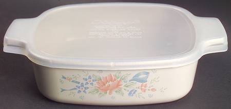Symphony (Corelle) 1 Quart Square Casserole with Lid