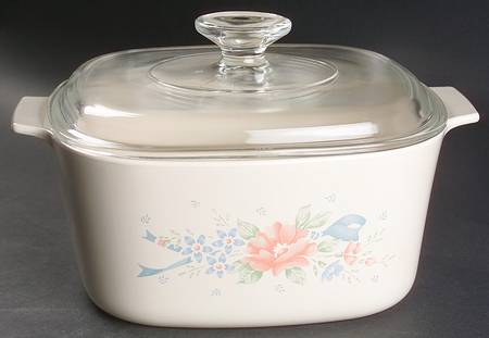 Symphony (Corelle) 3 Quart Square Casserole with Lid