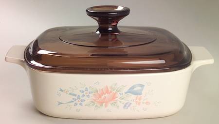 Symphony (Corelle) 1 Quart Square Casserole with Lid