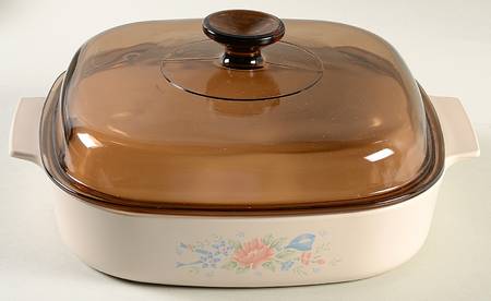 Symphony (Corelle) 2.5 Quart Square Casserole with Lid
