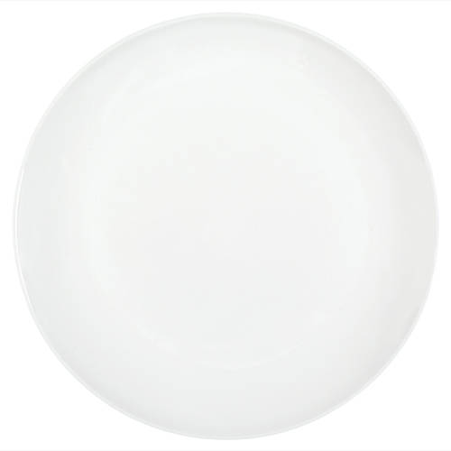 White Coupe Salad Plate