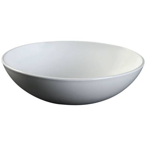 White Coupe Coupe Cereal Bowl