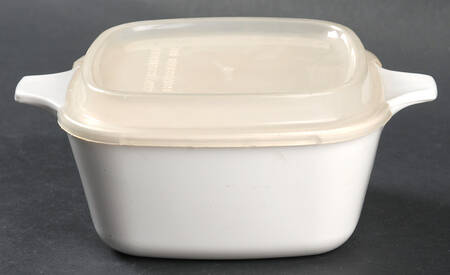 White Coupe Petite Pan & Lid