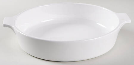 White Coupe Server-Buffet 2.5qt-Nolid