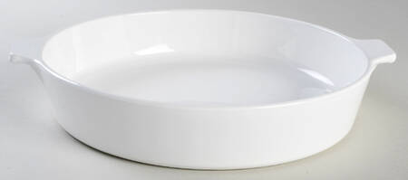 White Coupe Server-Buffet 2.5qt-Nolid