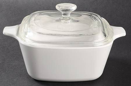 White Coupe Petite Pan & Lid