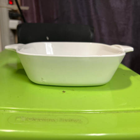 White Coupe Petite Pan No Lid