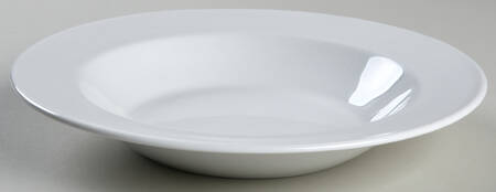 White Coupe Rim Soup Bowl