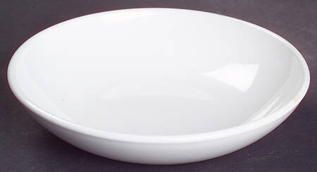 White Coupe Fruit/Dessert (Sauce) Bowl