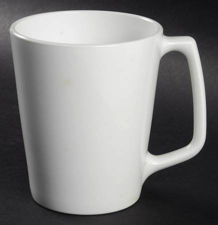 White Coupe Mug