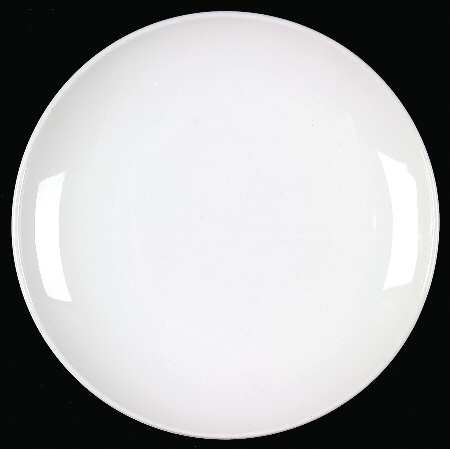 White Coupe Bread & Butter Plate