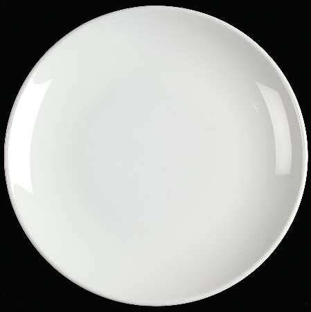 White Coupe Bread & Butter Plate