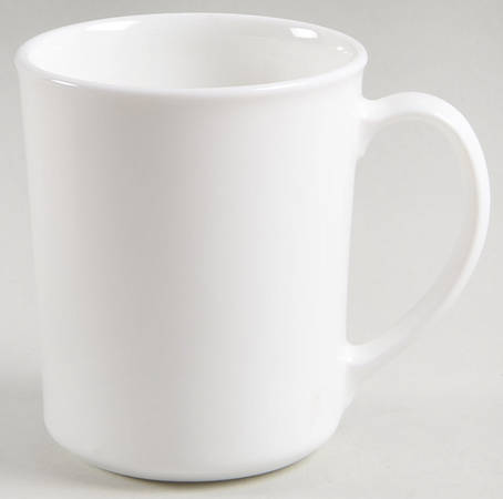 White Narrow Rim (Centura Line) Mug