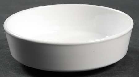 White Narrow Rim (Pyroceram) Fruit/Dessert (Sauce) Bowl