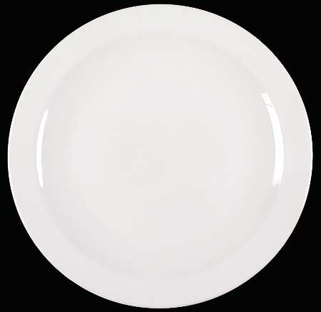 White Narrow Rim (Pyroceram) by Corning Corelle