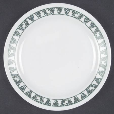 Winter Festival Bread & Butter Plate