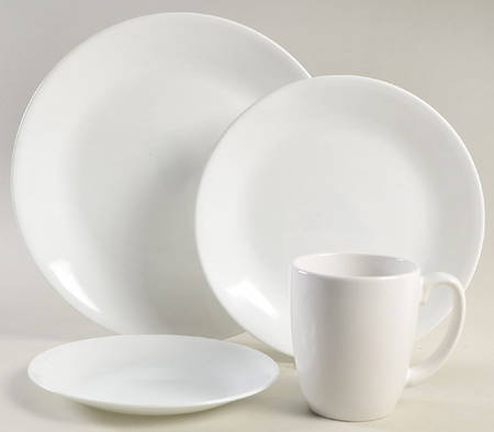 Winter Frost White (Corelle) 32 Piece Estate Set