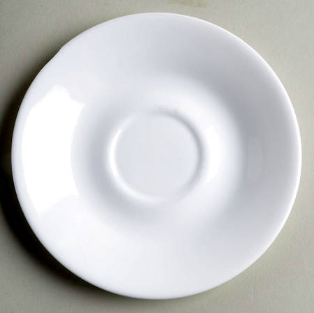 Winter Frost White (Corelle) Saucer for Flat Cup