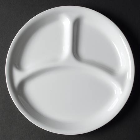 Winter Frost White (Corelle) Grill Plate