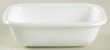 Winter Frost White (Corelle) 7" Rectangular Food Storage Container No Lid