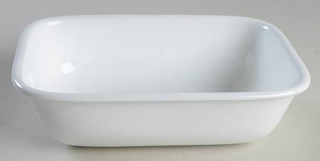 Winter Frost White (Corelle) 7" Rectangular Vegetable Bowl