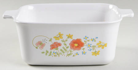 Wildflower (Corelle) 1.5 Quart Rectangular Casserole No Lid