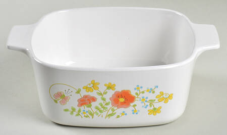 Wildflower (Corelle) 1.5 Quart Square Casserole No Lid