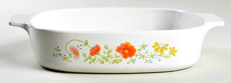 Wildflower (Corelle) 1.5 Quart Square Casserole No Lid